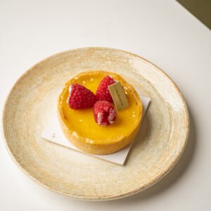 Tarte passion framboise