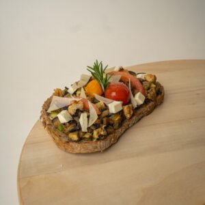 Tartine à la ratatouille